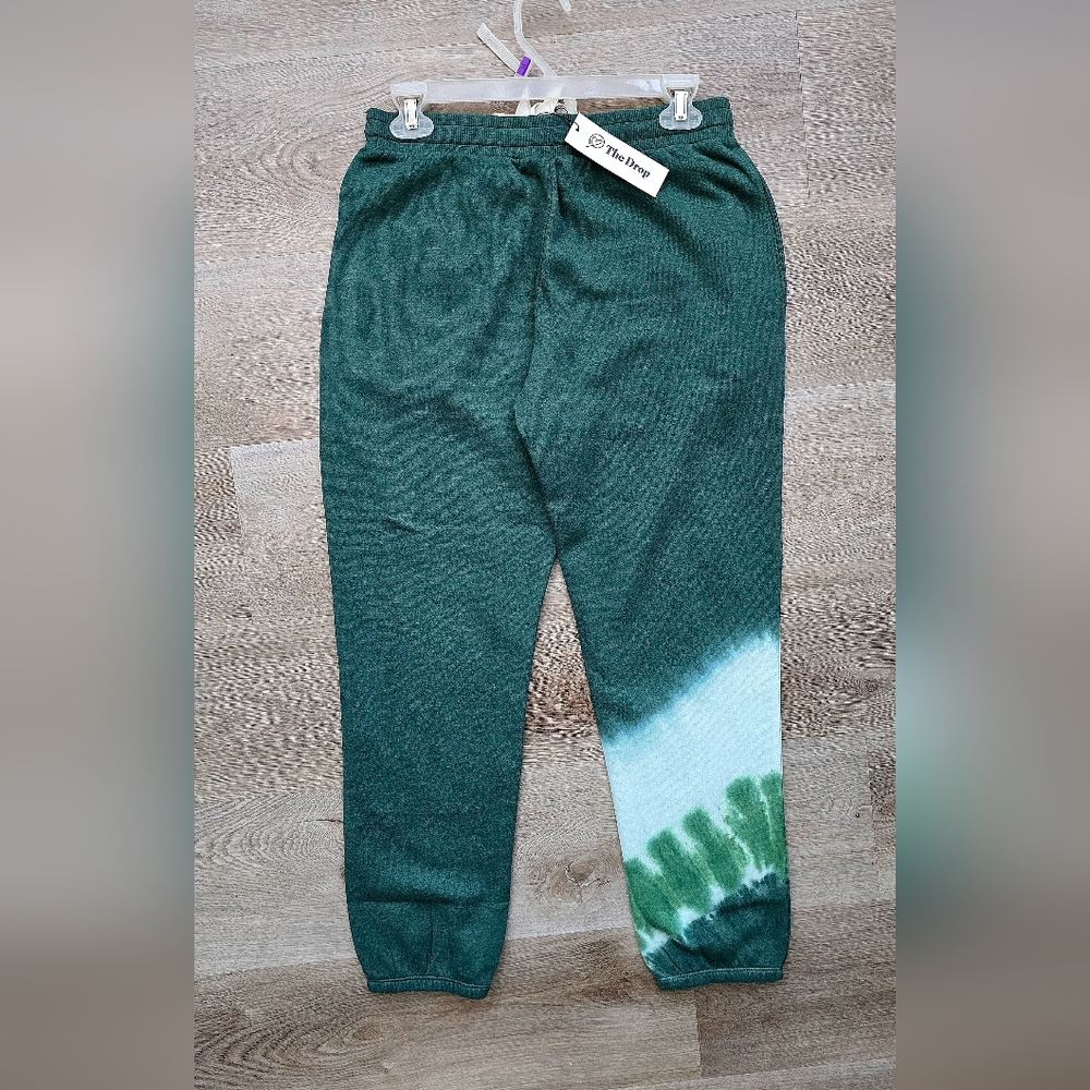 Green Tie-Dye Women's Joggers